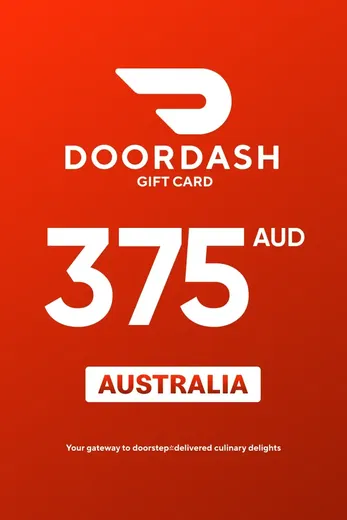 DoorDash 375 AUD Gift Card (Australia) gallery image 2