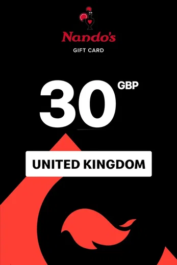 Nando's 30 GBP Gift Card (United Kingdom) gallery image 2