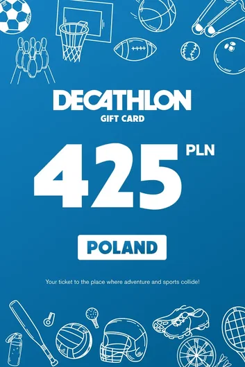 Decathlon 425 PLN Gift Card (Poland)