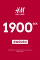 H&M 1900 SEK Gift Card (Sweden) thumb 2