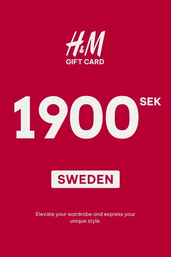 H&M 1900 SEK Gift Card (Sweden) gallery image 2
