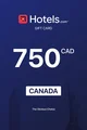 Hotels.com 750 CAD Gift Card (Canada) thumb 2