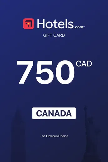 Hotels.com 750 CAD Gift Card (Canada) gallery image 2