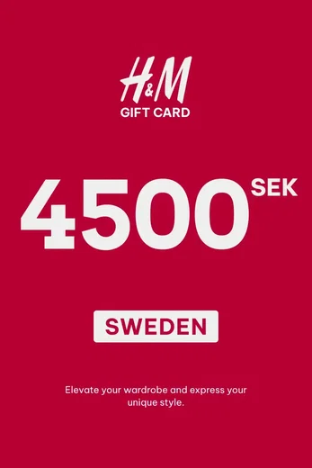 H&M 4500 SEK Gift Card (Sweden) gallery image 2