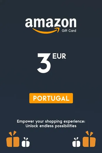 Amazon 3 EUR Gift Card (Portugal) gallery image 2