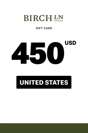 BirchLane 450 USD Gift Card (United States)