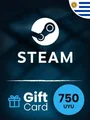 Steam Wallet 750 UYU Gift Card (Uruguay) thumb 2