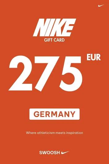 Nike 275 EUR Gift Card (Germany)
