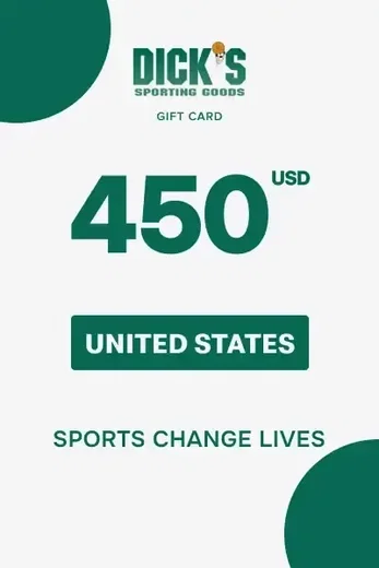 Dick's Sporting Goods 450 USD Gift Card (United States) gallery image 2