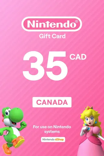 Nintendo eShop 35 CAD Gift Card (Canada) gallery image 2