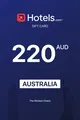 Hotels.com 220 AUD Gift Card (Australia) thumb 2