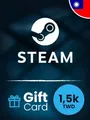 Steam Wallet 1500 TWD Gift Card (Taiwan) thumb 2