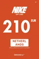 Nike 210 EUR Gift Card (Netherlands) thumb 2
