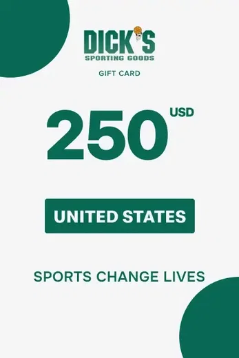 Dick's Sporting Goods 250 USD Gift Card (United States) gallery image 2