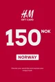 H&M 150 NOK Gift Card (Norway) thumb 2