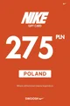 Nike 275 PLN Gift Card (Poland) thumb 2