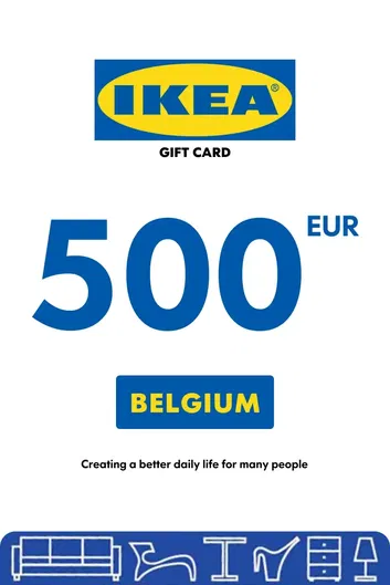 IKEA 500 EUR Gift Card (Belgium)