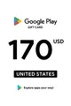 Google Play 170 USD Gift Card (United States) thumb 1