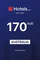 Hotels.com 170 AUD Gift Card (Australia) thumb 2