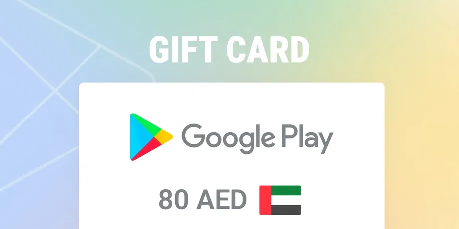 Google Play 80 AED Gift Card (UAE) gallery image 2
