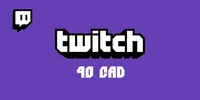 Twitch 40 CAD Gift Card (Canada) thumb 2