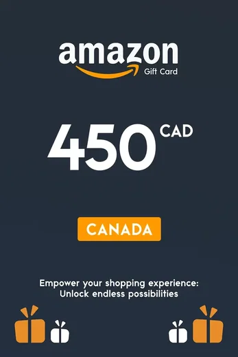 Amazon 450 CAD Gift Card (Canada) gallery image 2