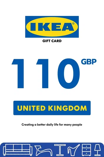 IKEA 110 GBP Gift Card (United Kingdom)