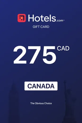 Hotels.com 275 CAD Gift Card (Canada) gallery image 2