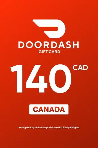 DoorDash 140 CAD Gift Card (Canada) gallery image 2