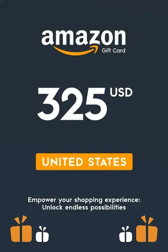 Amazon 325 USD Gift Card (United States) gallery image 2