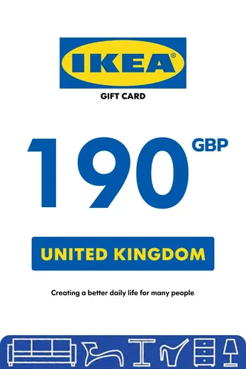 IKEA 190 GBP Gift Card (United Kingdom) gallery image 2