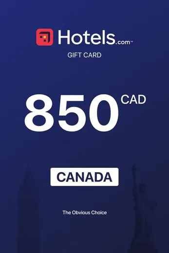 Hotels.com 850 CAD Gift Card (Canada) gallery image 2