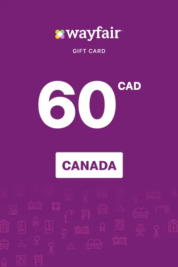 Wayfair 60 CAD Gift Card (Canada) gallery image 2