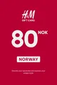 H&M 80 NOK Gift Card (Norway) thumb 2