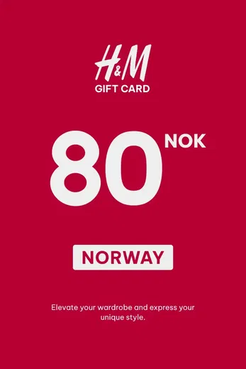 H&M 80 NOK Gift Card (Norway) gallery image 2