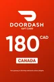 DoorDash 180 CAD Gift Card (Canada) thumb 2