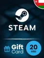 Steam Wallet 20 USD Gift Card (Oman) thumb 2