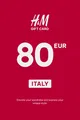 H&M 80 EUR Gift Card (Italy) thumb 2