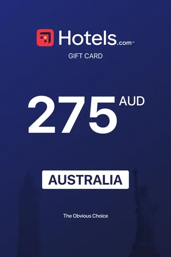 Hotels.com 275 AUD Gift Card (Australia) gallery image 2