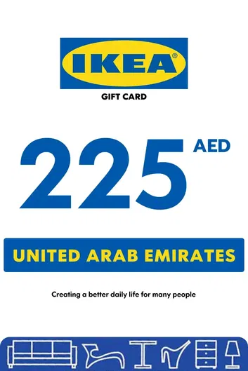 IKEA 225 AED Gift Card (UAE)
