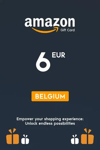 Amazon 6 EUR Gift Card (Belgium) gallery image 2