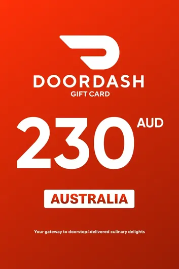 DoorDash 230 AUD Gift Card (Australia)
