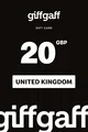 Giff Gaff 20 GBP Gift Card (United Kingdom) thumb 2
