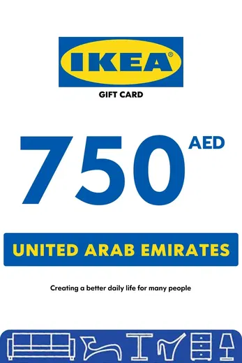 IKEA 750 AED Gift Card (UAE) gallery image 2