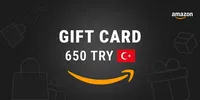 Amazon 650 TRY Gift Card (Turkey) thumb 2