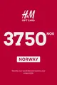 H&M 3750 NOK Gift Card (Norway) thumb 2