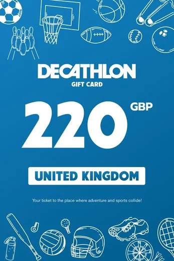 Decathlon 220 GBP Gift Card (United Kingdom) gallery image 2