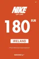 Nike 180 EUR Gift Card (Ireland) thumb 2