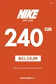 Nike 240 EUR Gift Card (Belgium) thumb 2