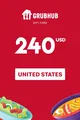 GrubHub 240 USD Gift Card (United States) thumb 2